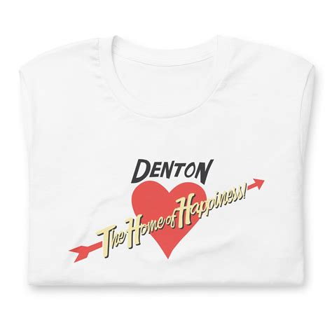 Denton Home of Happiness - Etsy