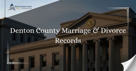 Denton county divorce filing records.  Denton County&rsquo;s divorce courts i...