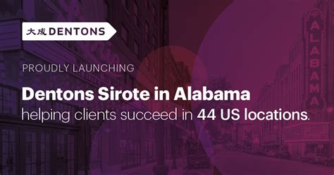 Dentons Notches Latest US Combination With Alabama