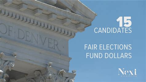 Denver’s Fair Elections Fund disbursements now top $7.1 million in taxpayer money