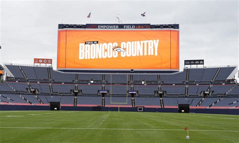Denver Broncos unveil $100M in stadium upgrades, new food