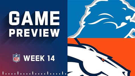 Denver Broncos vs. Detroit Lions: TV channel, time, what to know