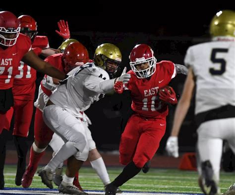 Denver East football notches first fall playoff win in 15 years thanks to dominant defense, beating Mullen 23-7