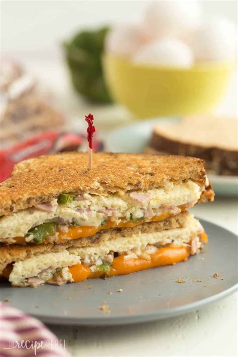 Denver Grilled Cheese Sandwich Recipe - The Recipe Rebel