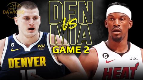 Denver Nuggets (Game 2) (Round 1 - Game 2 - Home Game 2)