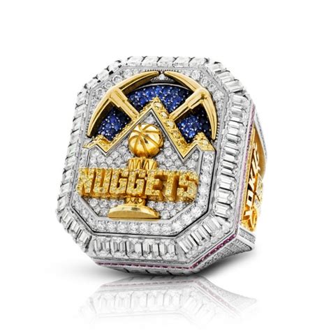 Denver Nuggets NBA championship rings unveiled