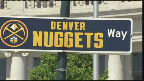 Denver Nuggets Way unveiled as ceremonial name for downtown street