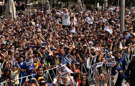 Denver Nuggets fans revel in team’s first championship parade: “One of the best times of my life”