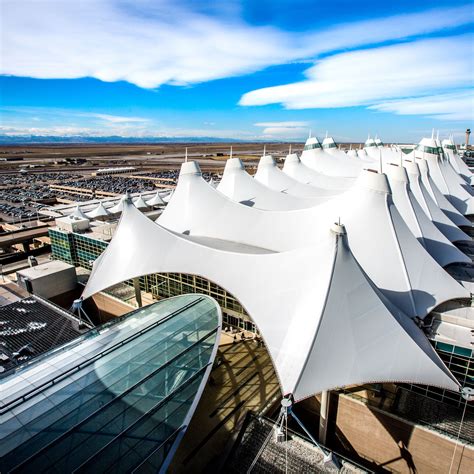 Denver airport. Denver, Colorado 80249. Customer Service. About DEN. Denver International Airport is one of the busiest airports in the world. DEN is the primary economic engine for the state of Colorado, generating more than $36 billion for the region annually. Follow us on socials! 