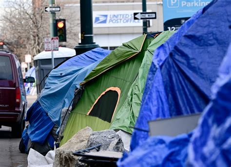 Denver clears homeless camp near downtown post office