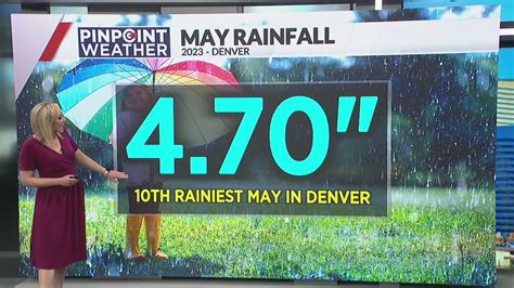 Denver cracks into top 10 for wettest May on record