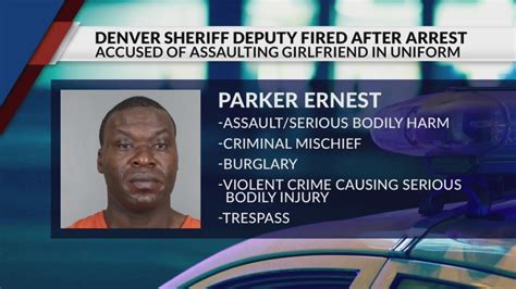 Denver deputy fired over domestic violence arrest