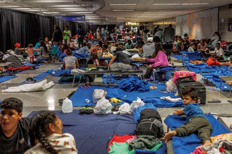 Denver estimates hundreds of migrants arrive in the city per day
