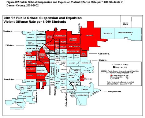 Denver gang map. The total crime in Park Hill is 3,282 per 100,000 residents with the bulk of crime incidence reports being property crimes. In the early 2000s, this neighborhood experienced bits of gang activity and drive-by shootings. Apparently, not one of the best areas to stay in Denver. Recently still substantial gang activity but barely overwhelming. 