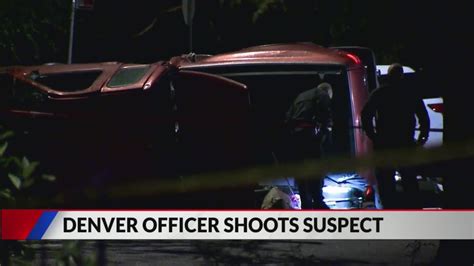 Denver officer fires at suspect during hostage situation