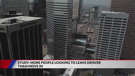 Denver ranks in top 10 places people looking to leave