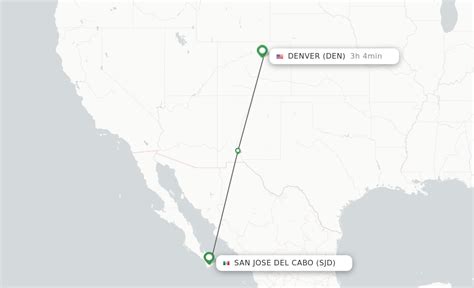The cheapest way to get from Denver to Cabo San Lucas costs only $210, and the quickest way takes just 6 hours. ... Flights from Denver to San Jose Cabo via San Diego ....