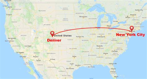 Denver to new york city. The cheapest way to get from Denver (Station) to New York costs only $200, and the quickest way takes just 6½ hours. Find the travel option that best suits you. 