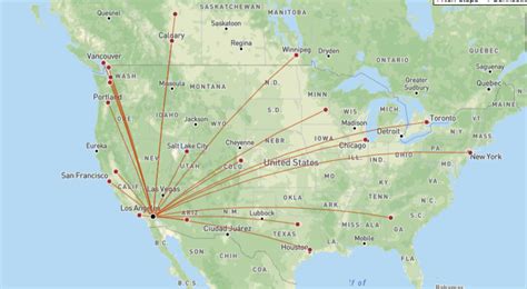 Denver to palm springs. All flight schedules from Palm Springs International , California , USA to Denver International , Colorado , USA . This route is operated by 2 airline (s), and the flight time is 2 hours and 24 minutes. The distance is 779 miles. 