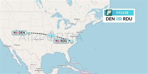 Tue, Apr 30 DEN – RDU with Frontier Airlines. 1 stop. from $80. Denver.$95 per passenger.Departing Wed, May 8, returning Tue, May 14.Round-trip flight with Frontier Airlines.Outbound indirect flight with Frontier Airlines, departing from Raleigh / Durham on Wed, May 8, arriving in Denver International.Inbound indirect flight with Frontier ....