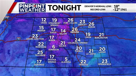 Denver weather: A chilly few days ahead along with some flurries