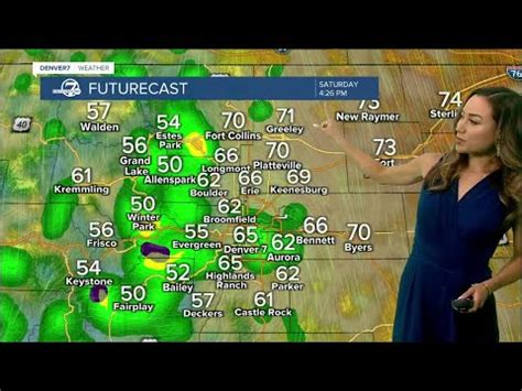 Denver weather: Cooler Mother's Day with showers