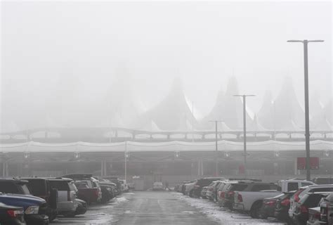 Denver weather: Dense fog covers Front Range after overnight snowfall