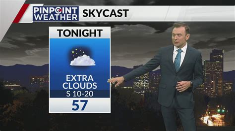 Denver weather: Extra clouds and breezy overnight