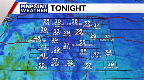 Denver weather: Frosty night ahead with coldest overnight lows so far