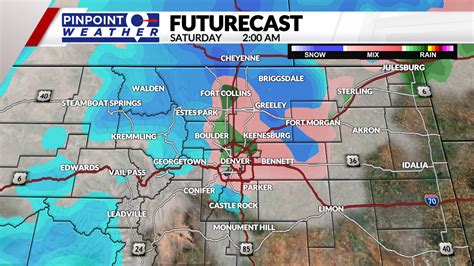 Denver weather: Near 70 Wednesday then a chance for snow