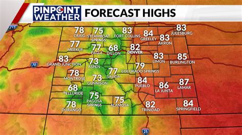 Denver weather: Nice start to workweek with dry, warm conditions
