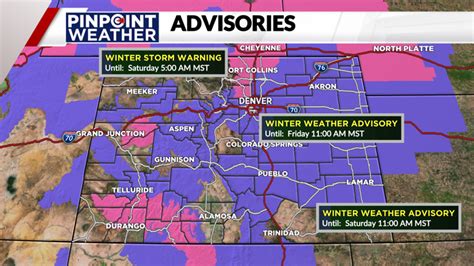 Denver weather: Pinpoint Weather Alert Day for Black Friday snow