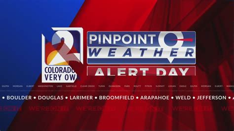 Denver weather: Pinpoint Weather Alert Day with severe afternoon, evening storms