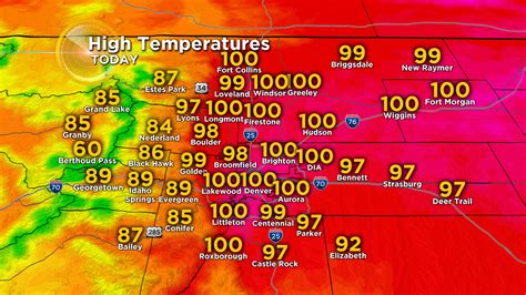 Denver weather: Record heat, fire danger Wednesday
