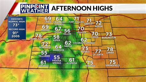 Denver weather: Smoky skies, 70s, isolated storms