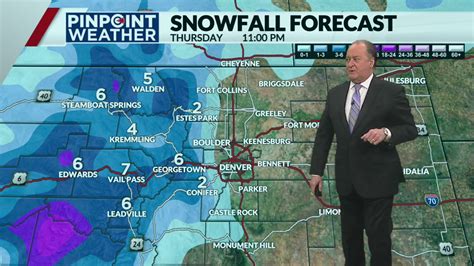 Denver weather: mountain snow continues, windy Wednesday ahead