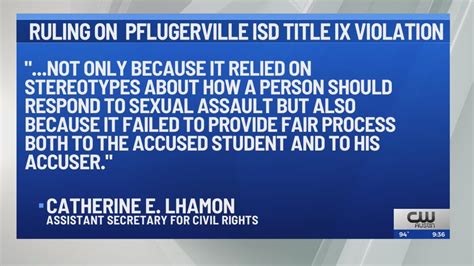 Department of Education: PfISD violated Title IX in 2018-19 sex assault case