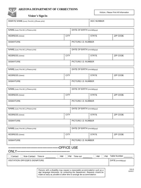 Department of corrections inmate visitation. O.  Submit your Visitation Application vi...
