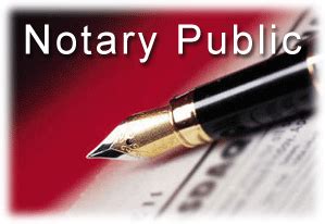 Department of the Attorney General Notaries Public