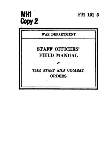 Department of the army field manual fm 101 5 staff officers field manual draft. - 2001 chrysler pt cruiser owners manual.
