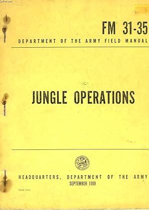 Department of the army field manual fm 31 35 jungle operations. - Historische epos von lucan bis silius und seine theorie.
