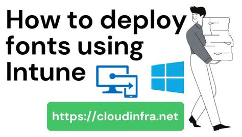 Deploy fonts via intune. com It's free.  For example, automation emails w...
