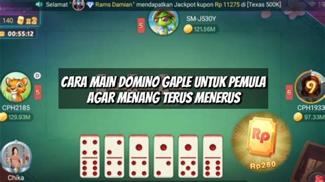 Deposit 10 bonus 15 to kecil. Trik cara main gaple.