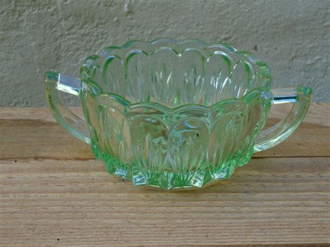 Depression Glass With Handles - Etsy