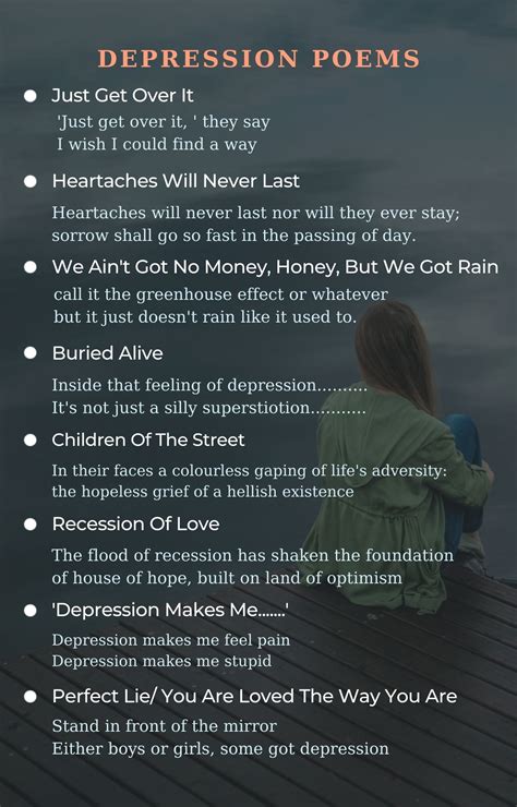 Depression Poems Help Health