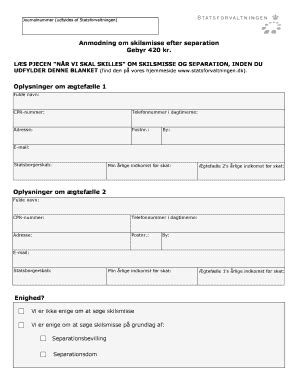 Deprimerad efter separation