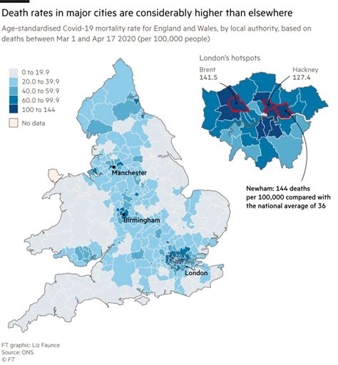 Deprived areas hit hardest in UK by pandemic Financial Times