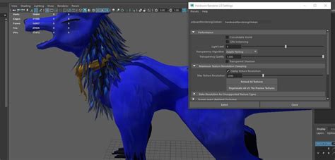 Depth peeling maya.  However, this option provides high quality with a perf...
