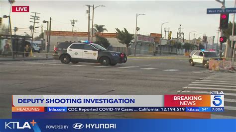 Deputy fires at driver after being struck by vehicle in South Los Angeles: LASD