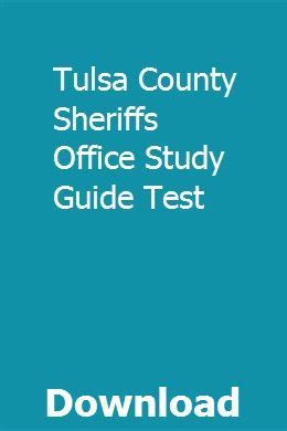 Deputy sheriff test study guide tulsa county. - Service manual 1999 suzuki grand vitara.